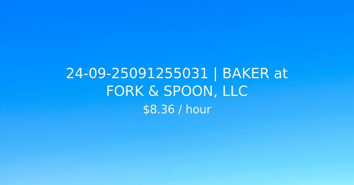 240925091255031 BAKER at FORK & SPOON, LLC CNMI Department of